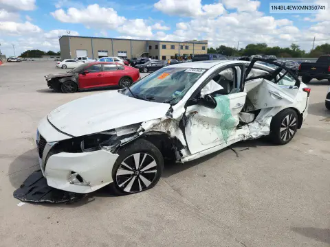 1N4BL4EWXMN350741 — 2021 Nissan Altima, Сторона, фото до ремонта