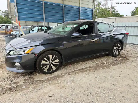 1N4BL4DV5MN348159 — 2021 Nissan Altima, Передняя часть, фото до ремонта