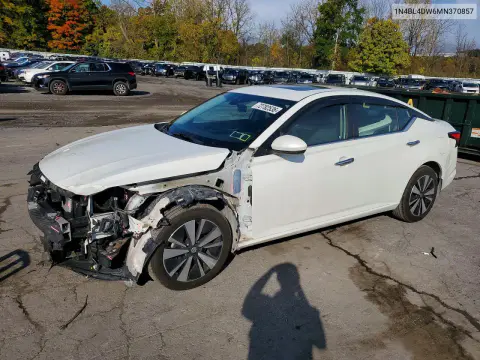 2021 Nissan Altima Sv VIN 1N4BL4DW6MN370857 фото 1