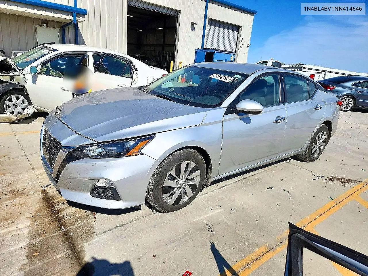 2022 Nissan Altima S VIN 1N4BL4BV1NN414646 фото 1