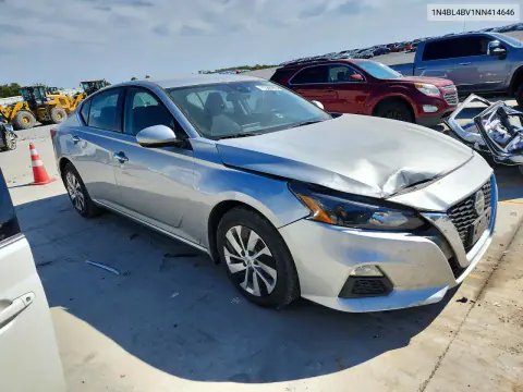 2022 Nissan Altima S VIN 1N4BL4BV1NN414646 фото 4