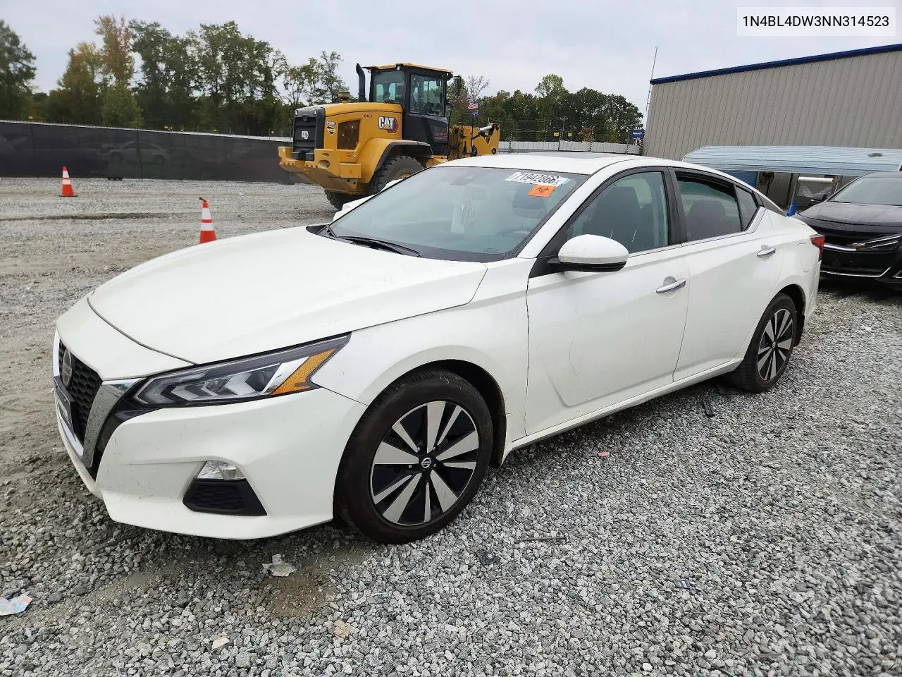 2022 Nissan Altima Sv VIN 1N4BL4DW3NN314523 фото 1