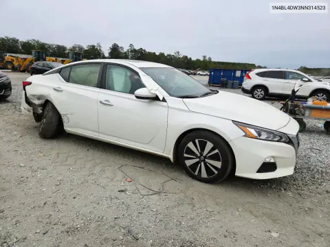 2022 Nissan Altima Sv VIN 1N4BL4DW3NN314523 фото 4