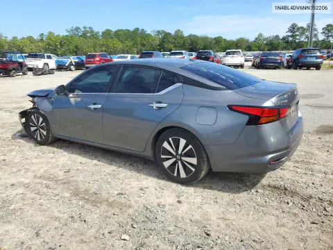 2022 Nissan Altima Sv VIN 1N4BL4DV6NN352206 фото 2