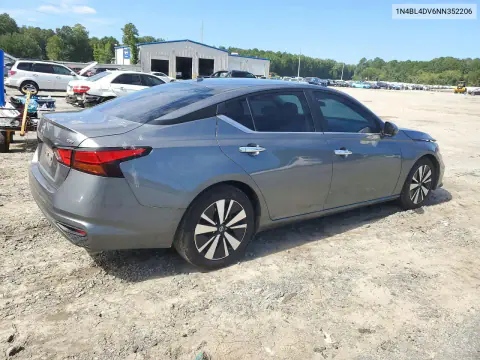 2022 Nissan Altima Sv VIN 1N4BL4DV6NN352206 фото 3
