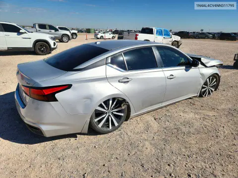 2022 Nissan Altima Sr VIN 1N4AL4CV4NN311795 фото 3