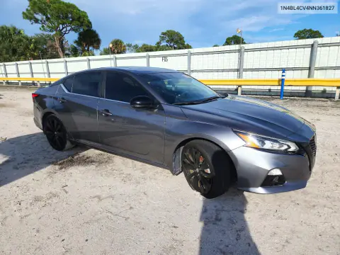 2022 Nissan Altima Sr VIN 1N4BL4CV4NN361827 фото 4