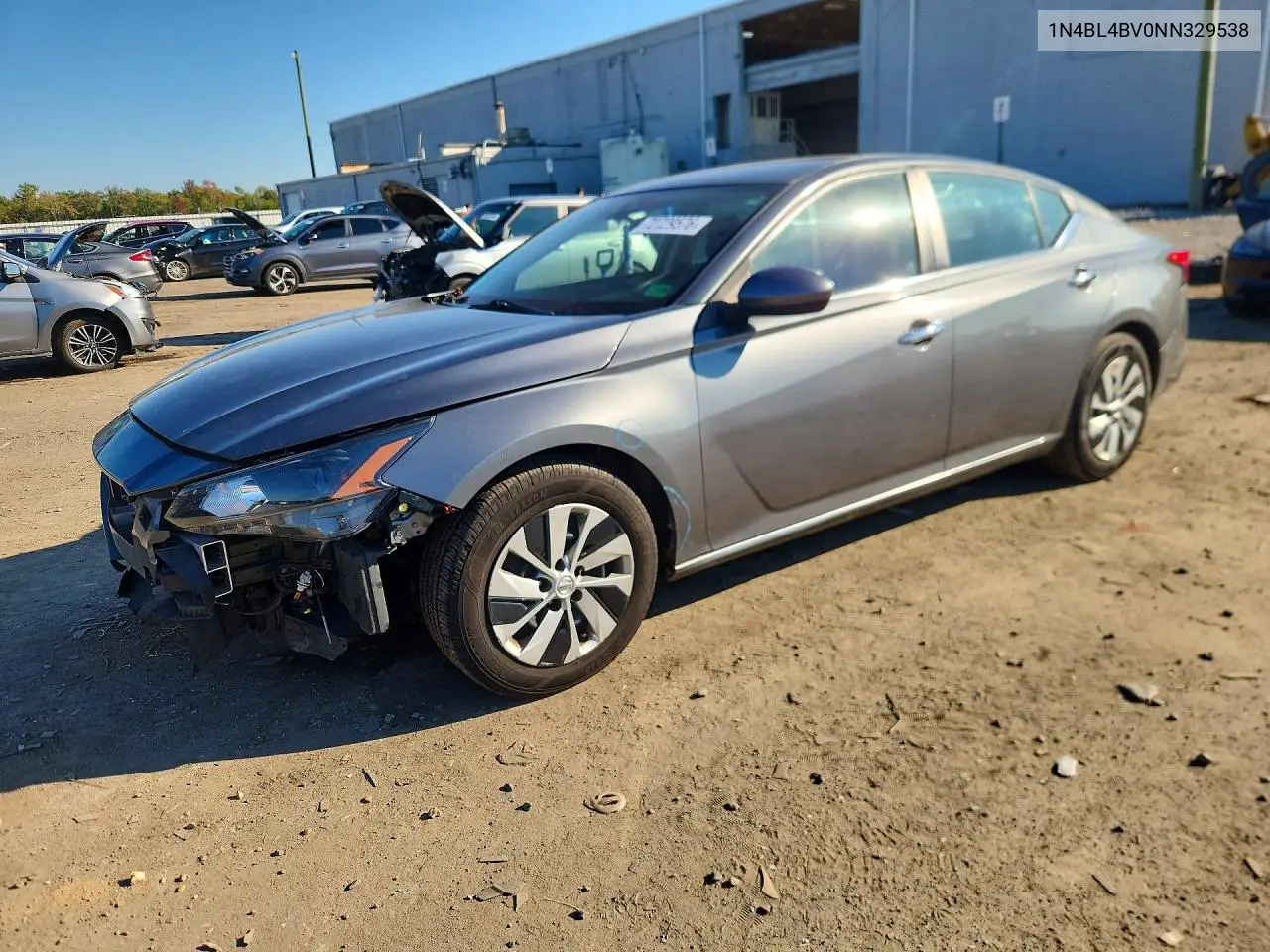 2022 Nissan Altima S VIN 1N4BL4BV0NN329538 фото 1