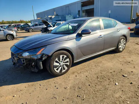 1N4BL4BV0NN329538 — 2022 Nissan Altima, Передняя часть, фото до ремонта