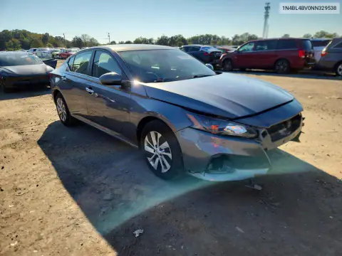 2022 Nissan Altima S VIN 1N4BL4BV0NN329538 фото 4