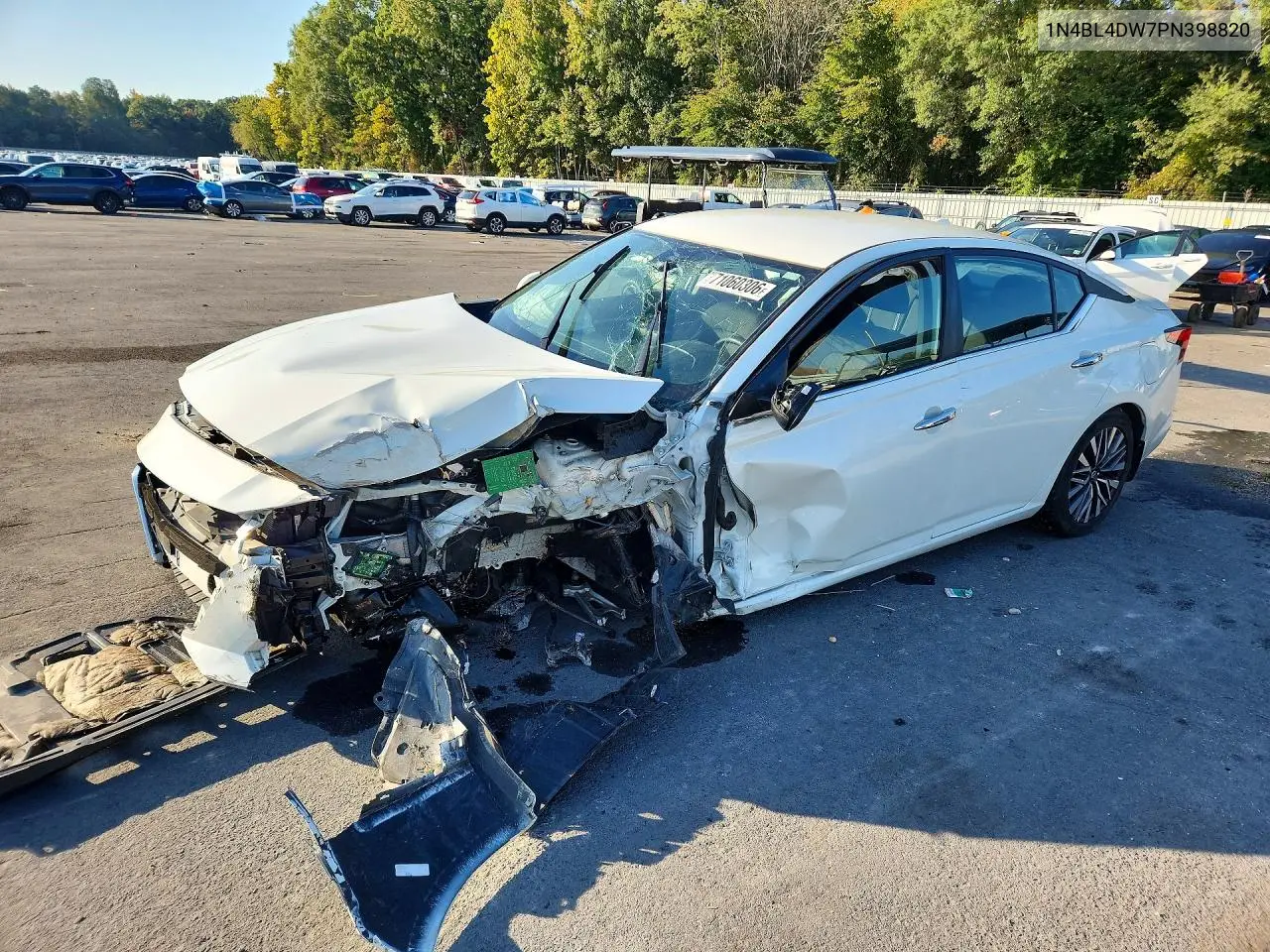 2023 Nissan Altima Sv VIN 1N4BL4DW7PN398820 фото 1