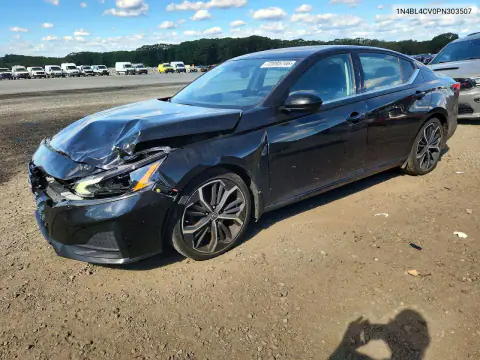 1N4BL4CV0PN303507 — 2023 Nissan Altima, Передняя часть, фото до ремонта