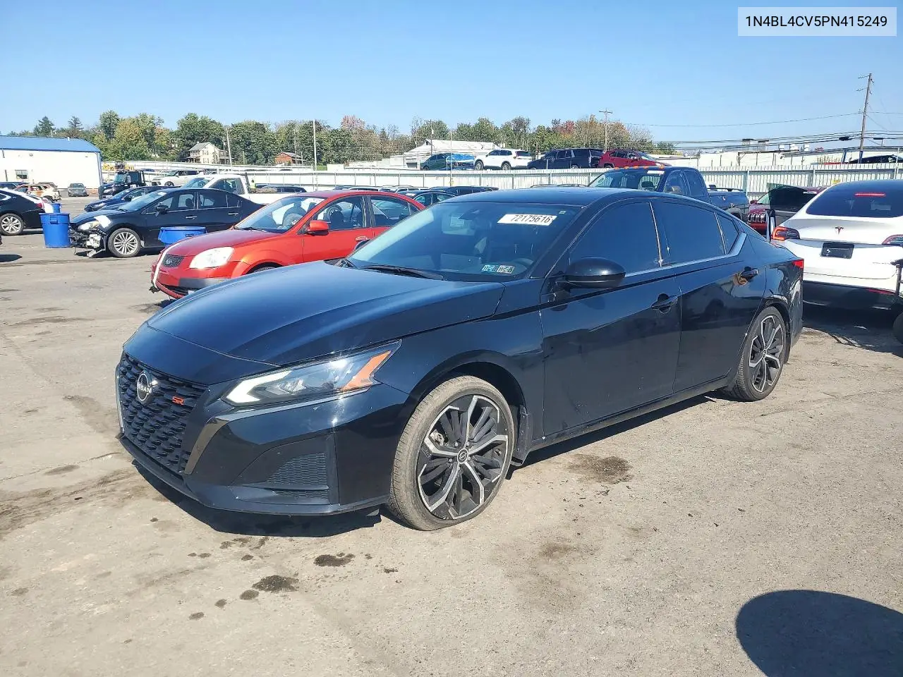 2023 Nissan Altima Sr VIN 1N4BL4CV5PN415249 фото 1