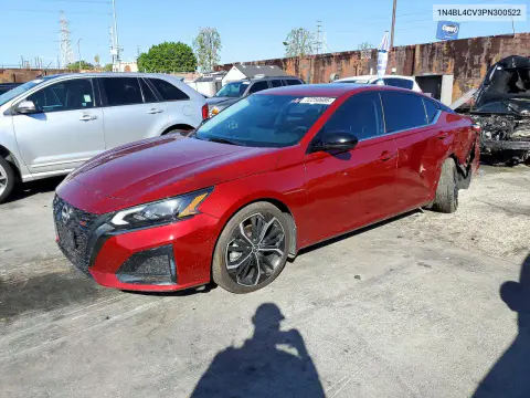 2023 Nissan Altima Sr VIN 1N4BL4CV3PN300522 фото 1