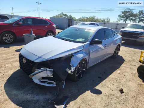 1N4BL4CV2PN303234 Nissan Altima 2023 — повреждение Боковая часть, фото до ремонта