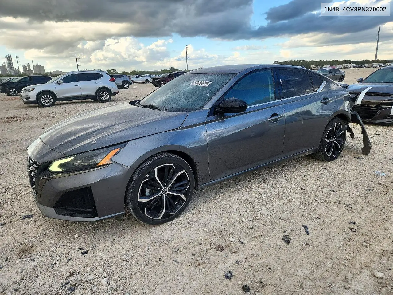 1N4BL4CV8PN370002 Nissan Altima 2023 — повреждение Задняя часть, фото до ремонта