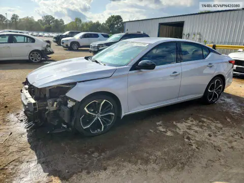 1N4BL4CV6PN420380 — 2023 Nissan Altima, Передняя часть, фото до ремонта
