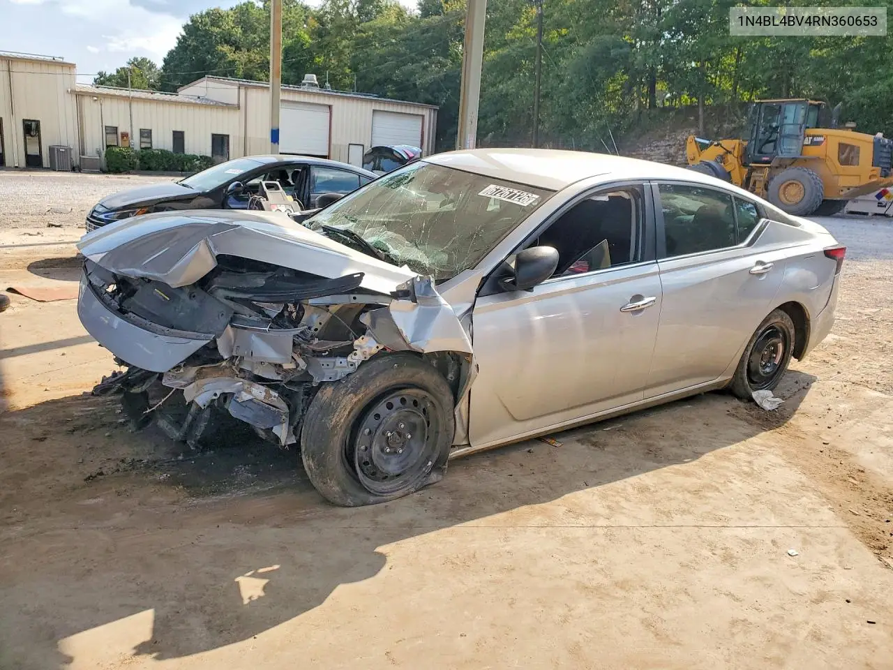 1N4BL4BV4RN360653 Nissan Altima 2024 — повреждение Передняя часть, фото до ремонта