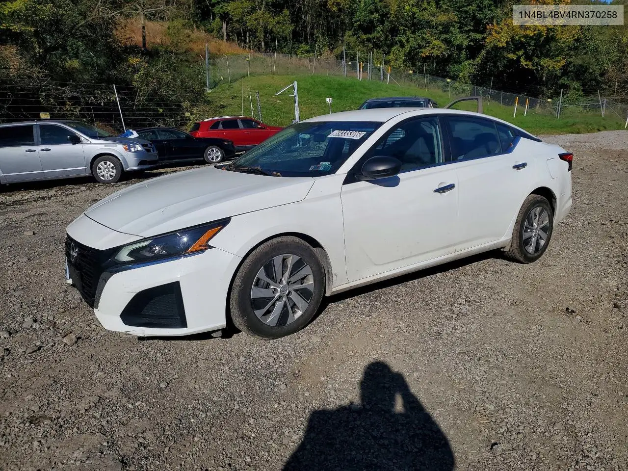 2024 Nissan Altima S VIN 1N4BL4BV4RN370258 фото 1