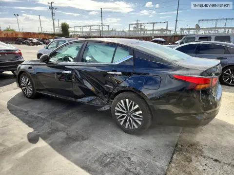 2024 Nissan Altima Sv VIN 1N4BL4DV4RN431931 фото 2