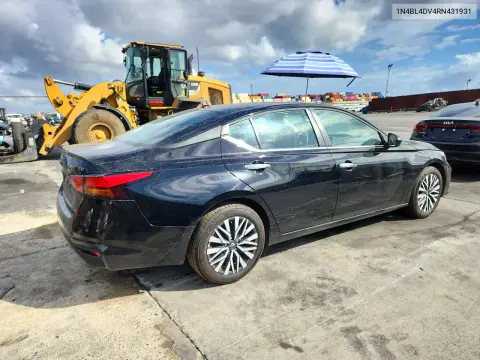 2024 Nissan Altima Sv VIN 1N4BL4DV4RN431931 фото 3