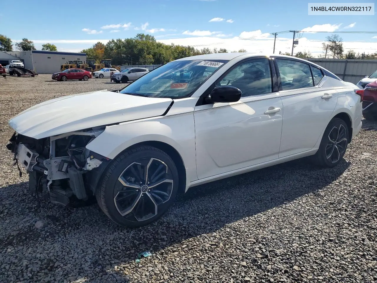 2024 Nissan Altima Sr VIN 1N4BL4CW0RN322117 фото 1