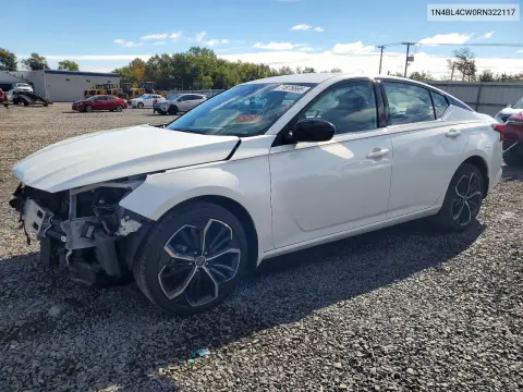 1N4BL4CW0RN322117 — 2024 Nissan Altima, Передняя часть, фото до ремонта
