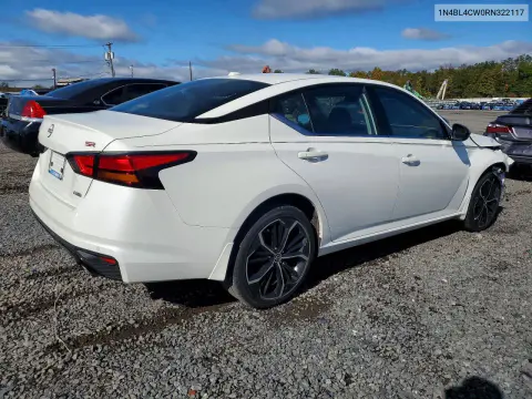 2024 Nissan Altima Sr VIN 1N4BL4CW0RN322117 фото 3