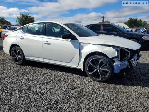 2024 Nissan Altima Sr VIN 1N4BL4CW0RN322117 фото 4