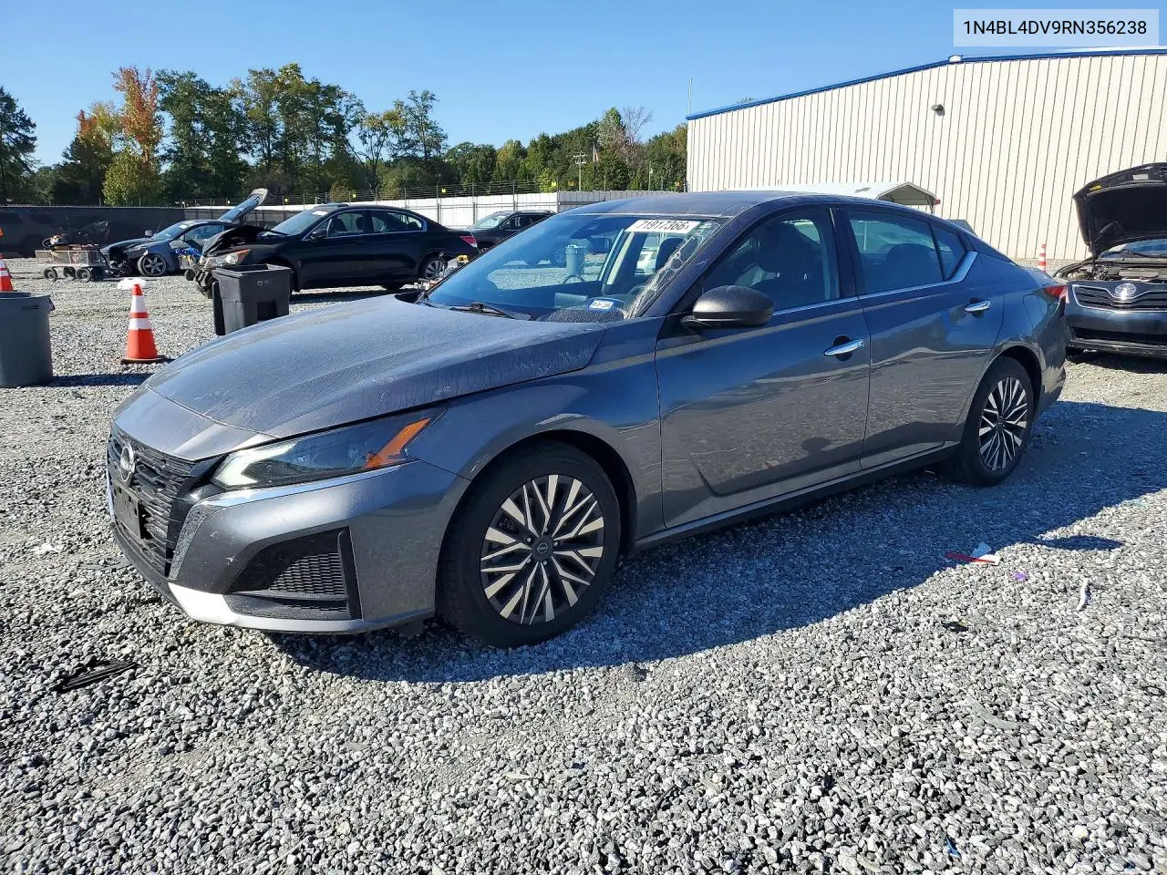 1N4BL4DV9RN356238 Nissan Altima 2024 — повреждение Боковая часть, фото до ремонта