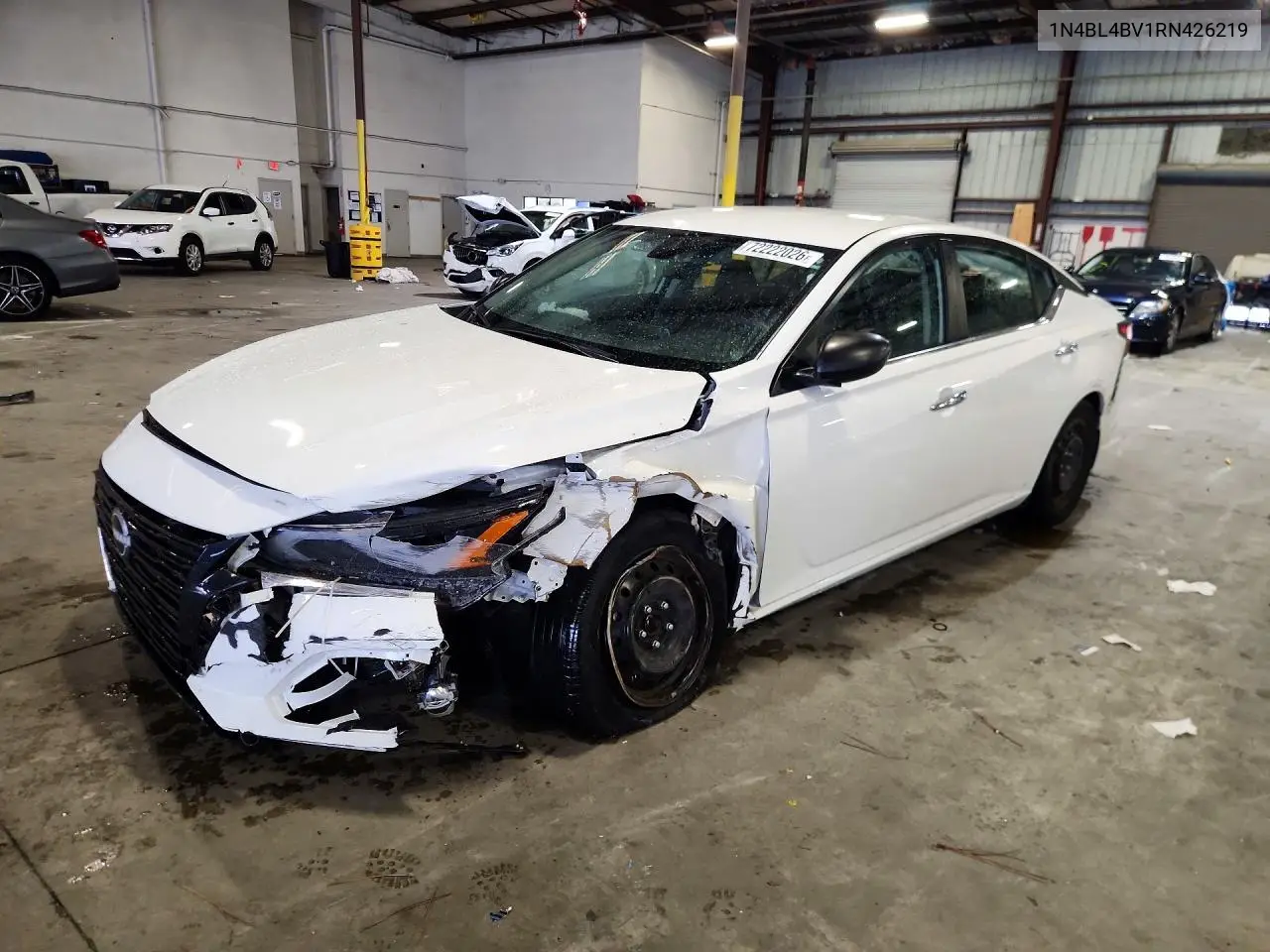 2024 Nissan Altima S VIN 1N4BL4BV1RN426219 фото 1