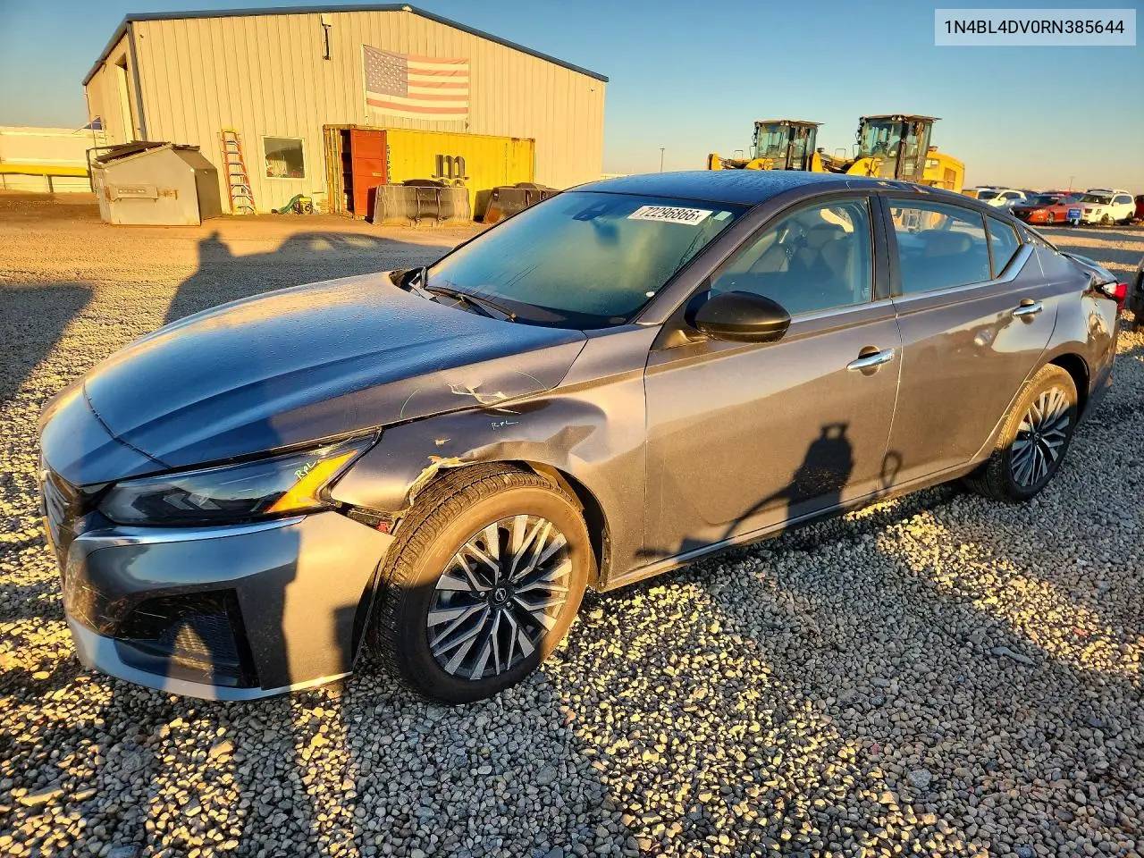 2024 Nissan Altima Sv VIN 1N4BL4DV0RN385644 фото 1