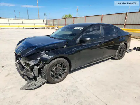 1N4BL4DV1RN388651 Nissan Altima 2024 — повреждение Передняя часть, фото до ремонта
