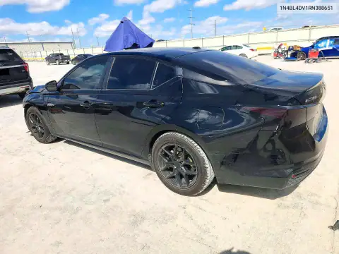 1N4BL4DV1RN388651 — 2024 Nissan Altima, фото 2 с аукциона Copart, Передняя часть