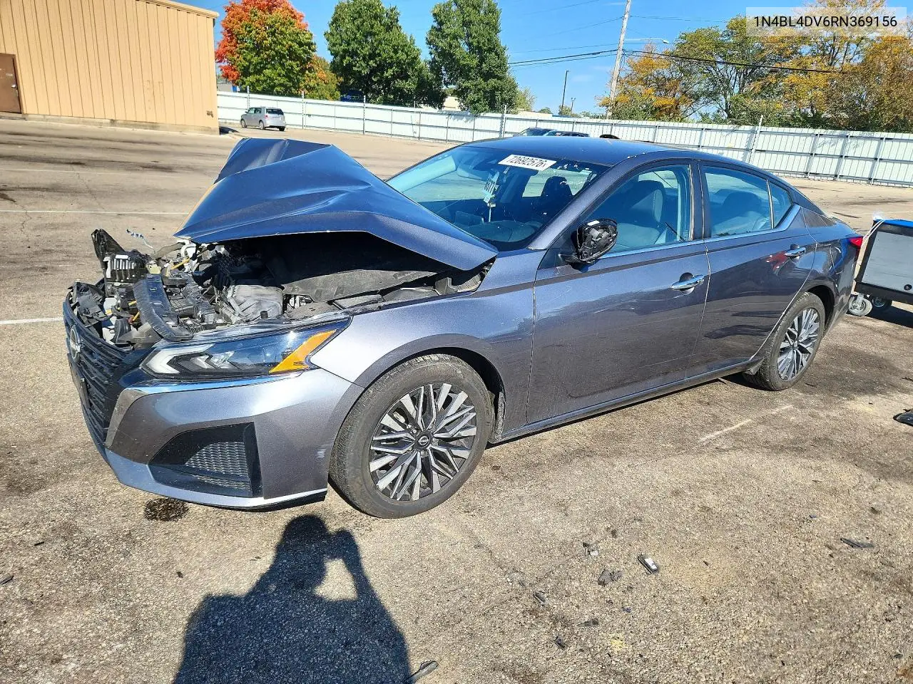 2024 Nissan Altima Sv VIN 1N4BL4DV6RN369156 фото 1
