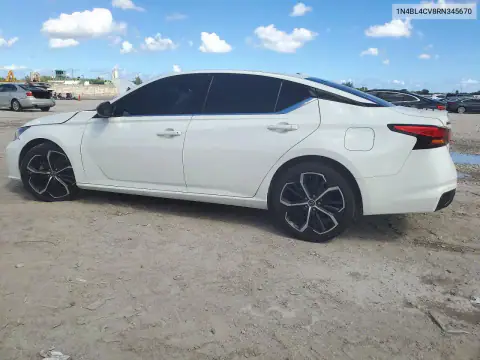 2024 Nissan Altima Sr VIN 1N4BL4CV8RN345670 фото 2
