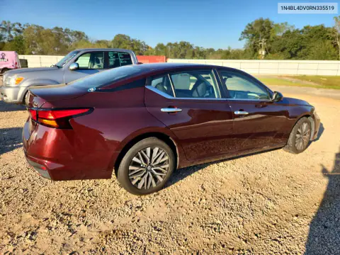 1N4BL4DV0RN335519 — 2024 Nissan Altima, фото 3 с аукциона Copart, Передняя часть