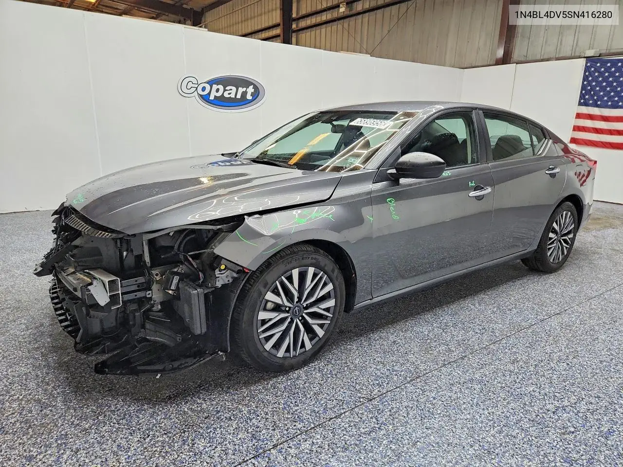 2025 Nissan Altima Sv VIN 1N4BL4DV5SN416280 фото 1