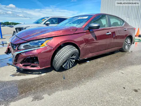 1N4BL4DV0SN364816 — 2025 Nissan Altima, Передняя часть, фото до ремонта