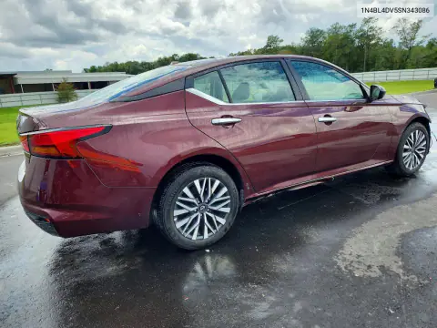 2025 Nissan Altima Sv VIN 1N4BL4DV5SN343086 фото 3