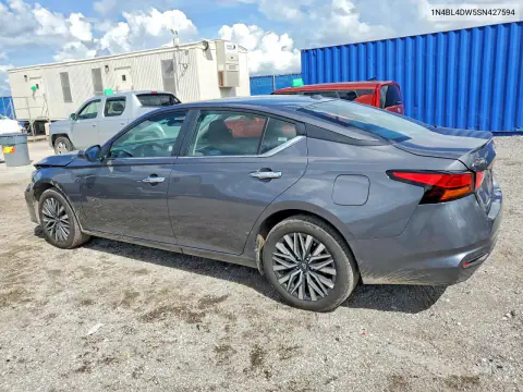 2025 Nissan Altima Sv VIN 1N4BL4DW5SN427594 фото 2