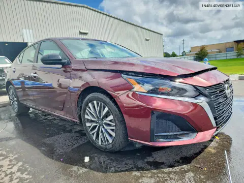 2025 Nissan Altima Sv VIN 1N4BL4DV0SN351449 фото 4