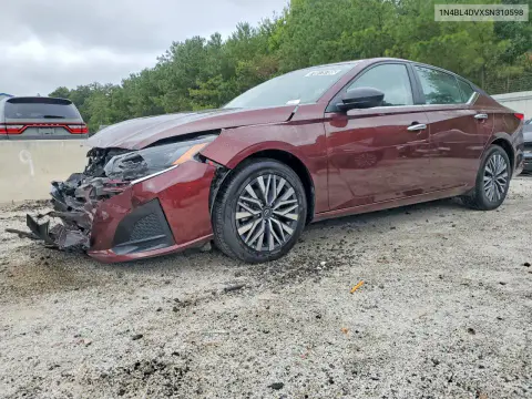 1N4BL4DVXSN310598 — 2025 Nissan Altima, Передняя часть, фото до ремонта