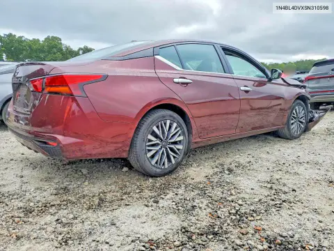 2025 Nissan Altima Sv VIN 1N4BL4DVXSN310598 фото 3
