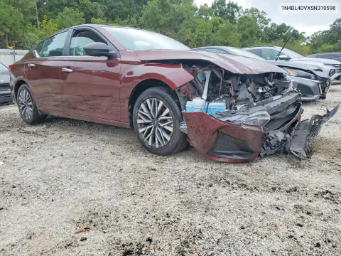 2025 Nissan Altima Sv VIN 1N4BL4DVXSN310598 фото 4