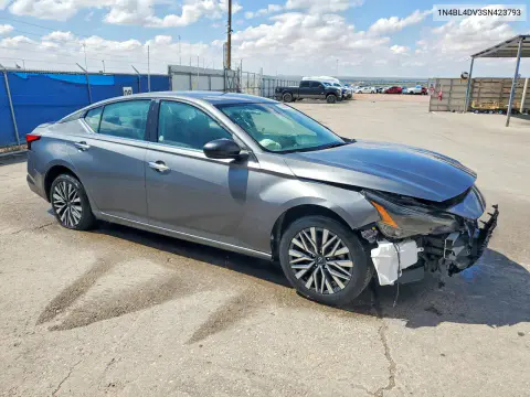 2025 Nissan Altima Sv VIN 1N4BL4DV3SN423793 фото 4