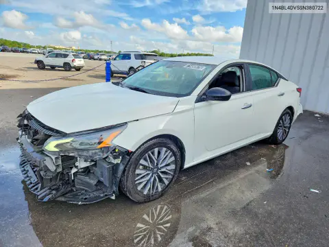 1N4BL4DV5SN380722 — 2025 Nissan Altima, Передняя часть, фото до ремонта