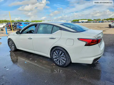2025 Nissan Altima Sv VIN 1N4BL4DV5SN380722 фото 2