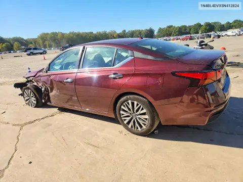 2025 Nissan Altima Sv VIN 1N4BL4DVXSN412824 фото 2