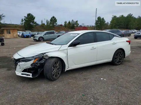2025 Nissan Altima Sr VIN 1N4BL4CV0SN353753 фото 1
